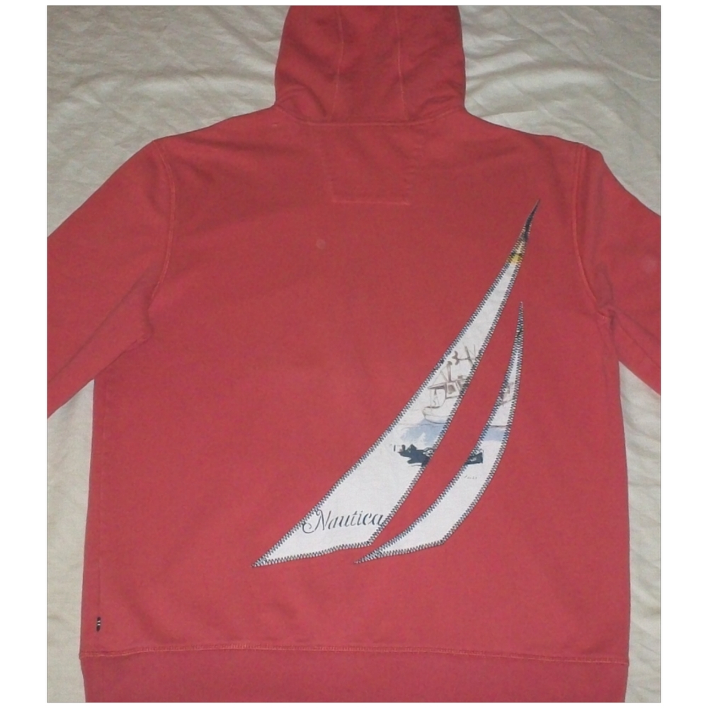 MENS NAUTICA HOODIE XL FULL ZIP